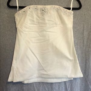 J Crew strapless top